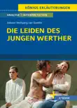 Die Leiden des jungen Werther von Johann Wolfgang von Goethe - Textanalyse und Interpretation synopsis, comments