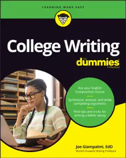 college writing for dummies book cover image
