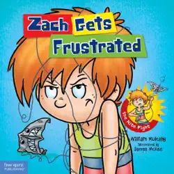 zach gets frustrated book cover image