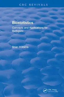 biostatistics book cover image