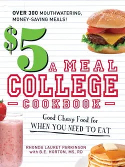 $5 a meal college cookbook book cover image
