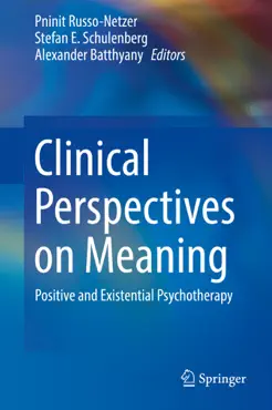 clinical perspectives on meaning imagen de la portada del libro