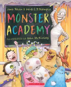 monster academy book cover image