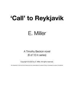 ‘call’ to reyjavik book cover image