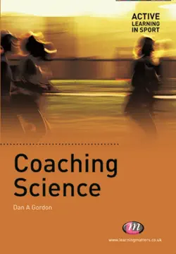 coaching science book cover image