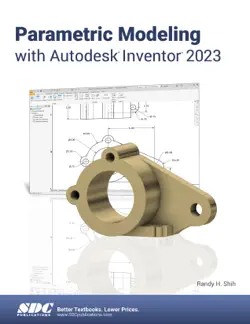 parametric modeling with autodesk inventor 2023 book cover image