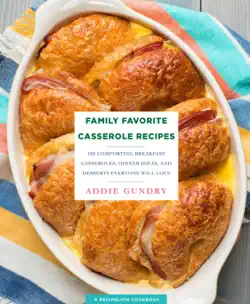 family favorite casserole recipes book cover image