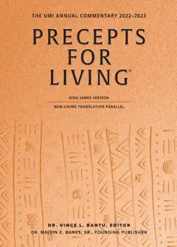 precepts for living 2022-2023 book cover image