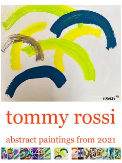 50 out of 333 abstract paintings from 2021 book cover image