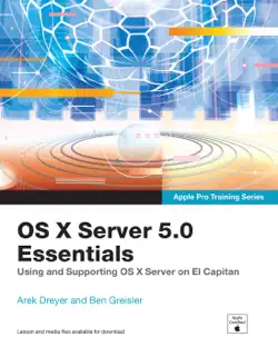 os x server 5.0 essentials - apple pro training series book cover image