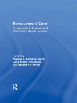 bereavement care book cover image