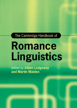 the cambridge handbook of romance linguistics book cover image