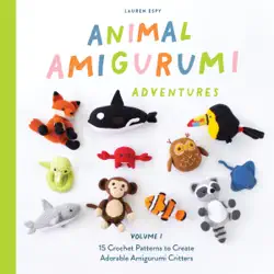 animal amigurumi adventures vol. 1 book cover image