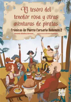 el tesoro del tenedor rosa y otras aventuras de piratas imagen de la portada del libro