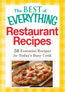 restaurant recipes imagen de la portada del libro