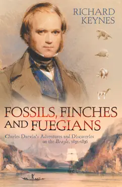 fossils, finches and fuegians book cover image