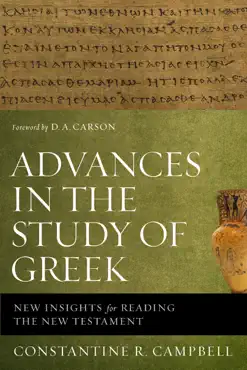 advances in the study of greek book cover image