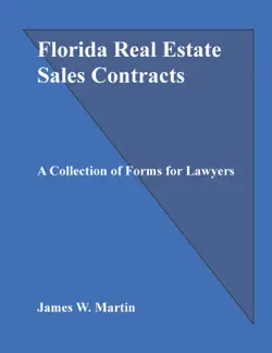 florida real estate sales contracts book cover image