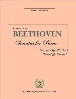 beethoven moonlight sonata op.27 no.2 imagen de la portada del libro