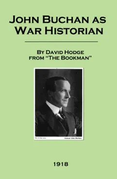 john buchan as war historian book cover image