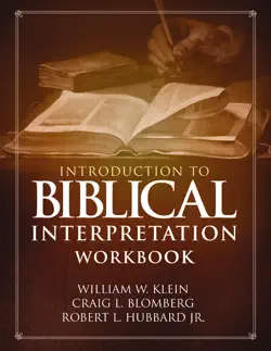introduction to biblical interpretation workbook book cover image