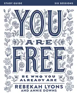 you are free bible study guide book cover image