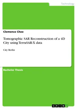 tomographic sar reconstruction of a 4d city using terrasar-x data book cover image