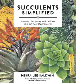 succulents simplified book cover image