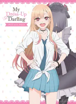 my dress-up darling official anime fanbook book cover image