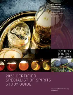 2023 certified specialist of spirits study guide book cover image