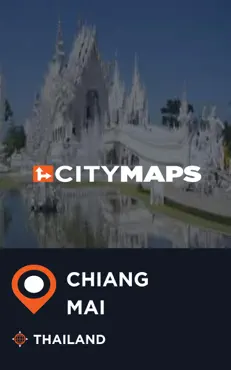 city maps chiang mai thailand book cover image