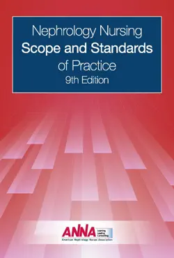 nephrology nursing scope and standards of practice 9th edition book cover image