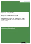 Leopold von Sacher-Masoch synopsis, comments