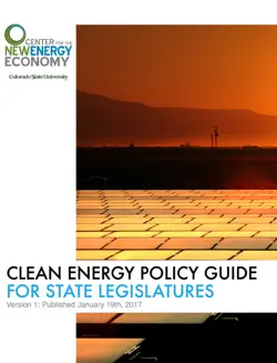 clean energy policy guide book cover image