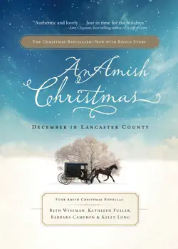 an amish christmas book cover image