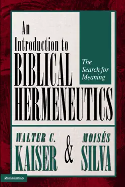 introduction to biblical hermeneutics book cover image