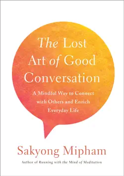 the lost art of good conversation book cover image