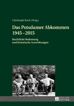 das potsdamer abkommen 19452015 book cover image