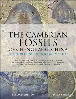 the cambrian fossils of chengjiang, china book cover image