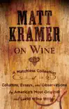 Matt Kramer on Wine synopsis, comments