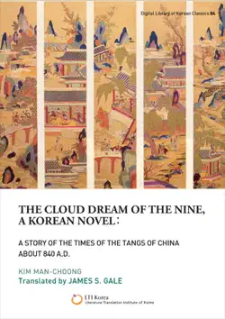 the cloud dream of the nine, a korean novel: a story of the times of the tangs of china about 840 a.d imagen de la portada del libro