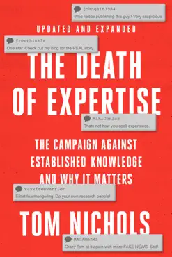 the death of expertise book cover image