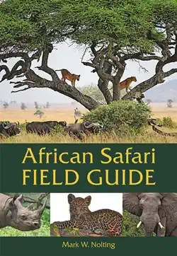 african safari field guide book cover image