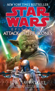 attack of the clones: star wars: episode ii book cover image