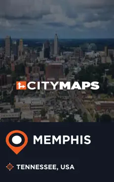 city maps memphis tennessee, usa imagen de la portada del libro