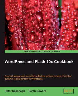 wordpress and flash 10x cookbook book cover image