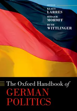the oxford handbook of german politics book cover image