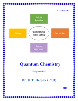 quantum chemistry book cover image