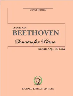 beethoven piano sonata no. 10 op. 14 no. 2 imagen de la portada del libro