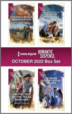 harlequin romantic suspense october 2022 - box set book cover image